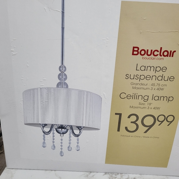 Bouclair ceiling lamp - Picture 1 of 1